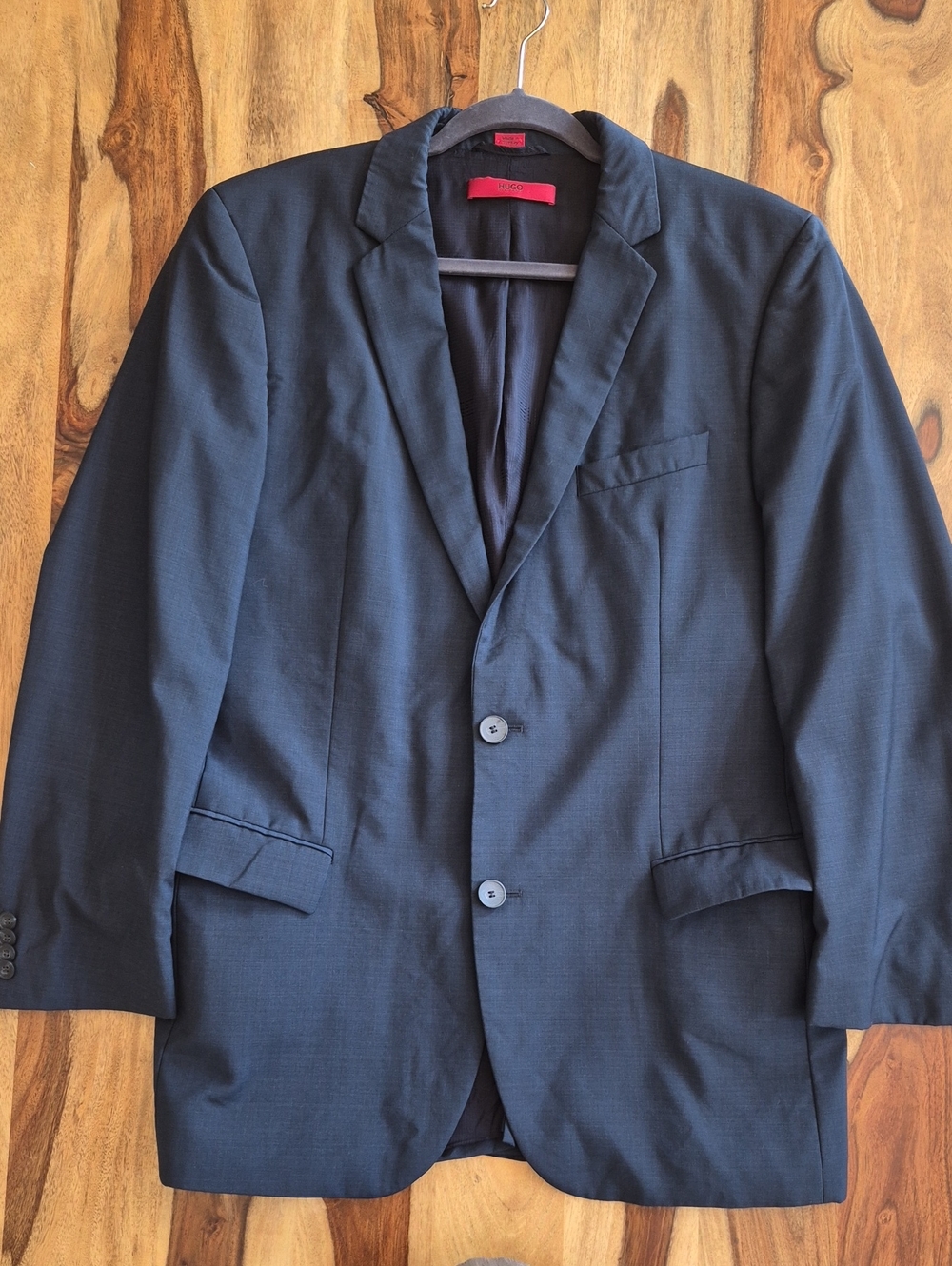 Hugo Boss 100% Wool Two Button Blazer 42R